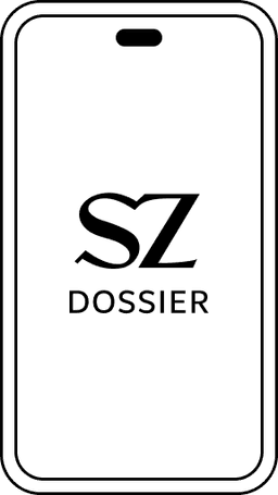 SZ Logo auf einem Handy